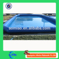 Grand piscine gonflable carrée gonflable piscine flottante à vendre